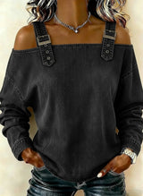 New Arrivals🔥 Women's Sleeveless Denim Shirt